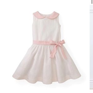 Hope and Henry seersucker Peter Pan collar dress